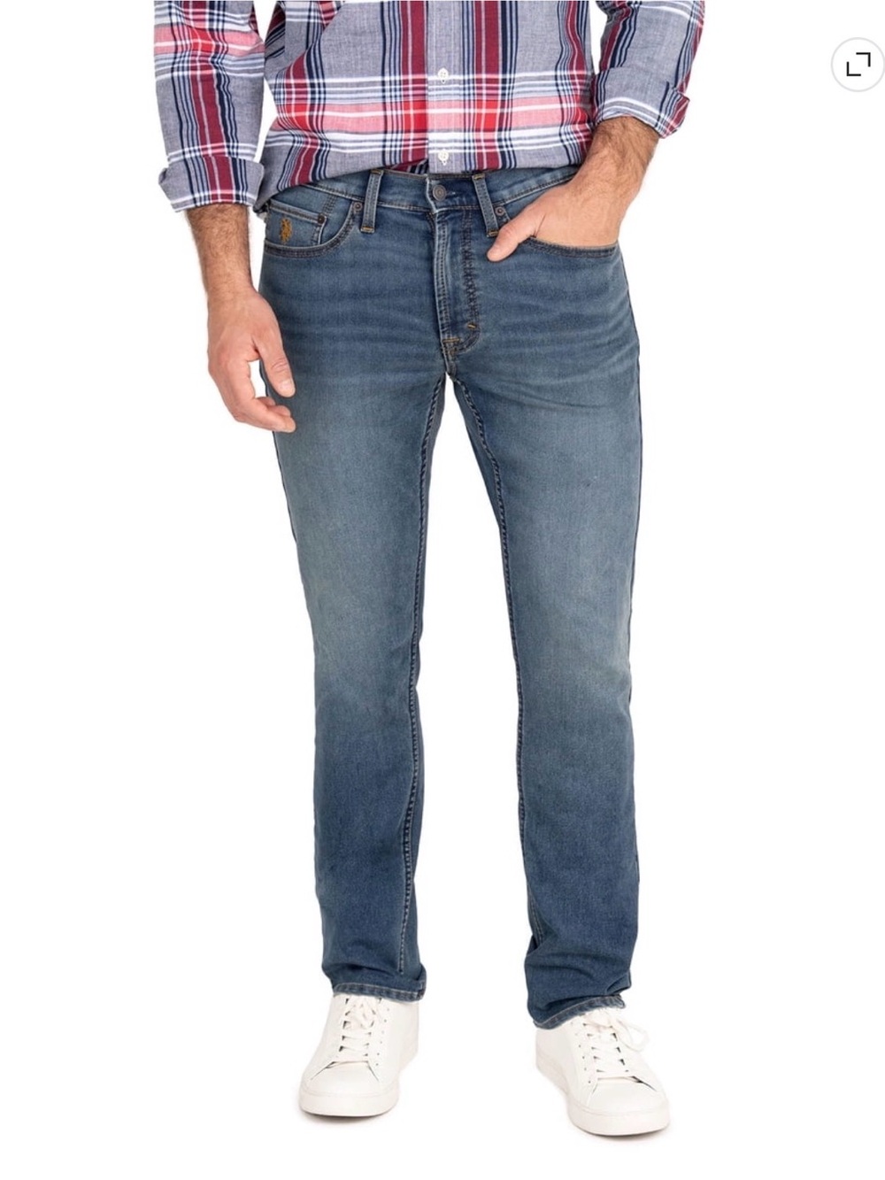 U.S. Polo Assn. Men's Medium Blue Jeans